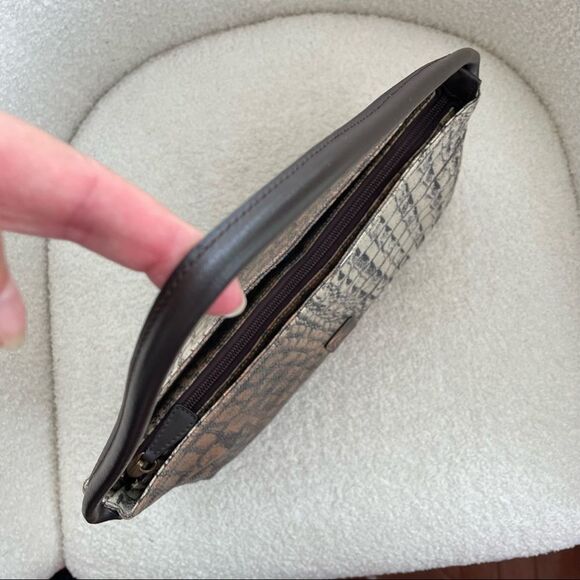 Roberto Cavalli Freedom Animal Print Mob Wife Baguette Purse Bag - Picture 2 of 10